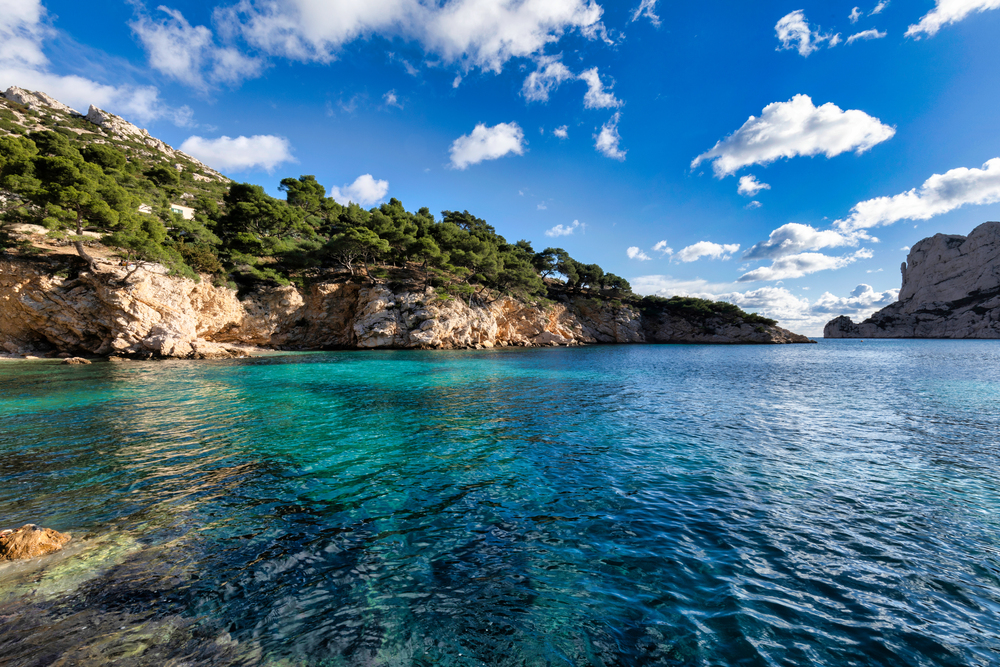 les eaux cristallines de la Provence 