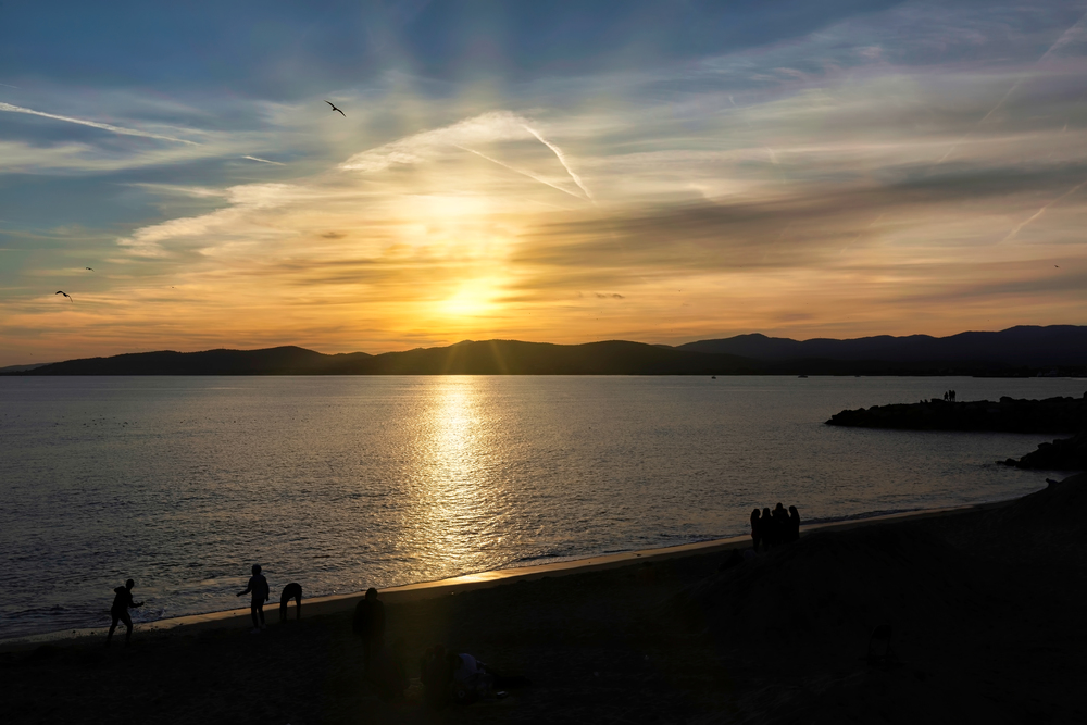Saint-Raphael la baie de Fréjus