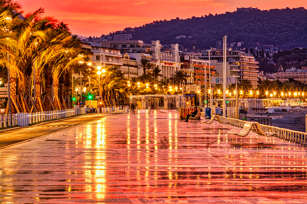 Nice la Prom au petit matin