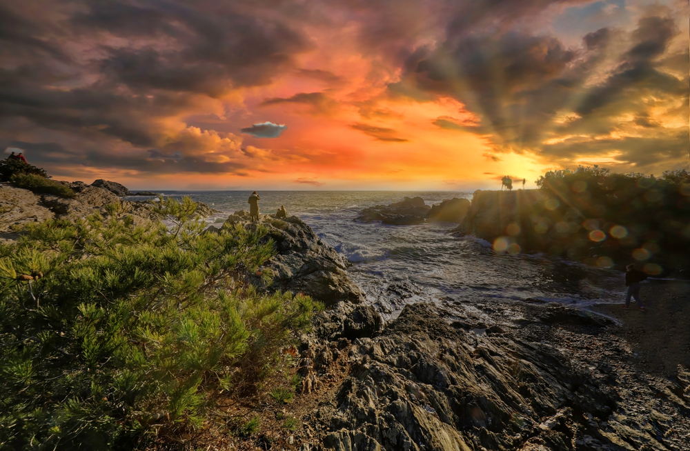 Monent contemplatif dans le var