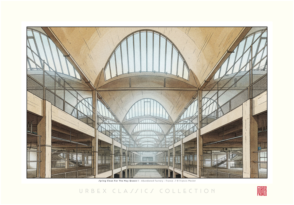 Spring Clean, Abandoned Laundry Building - France - Limited Edition 30 ex