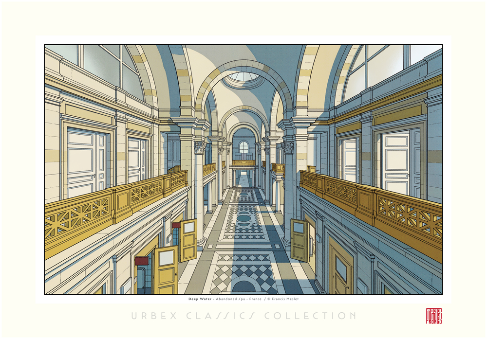 Eaux profondes, Abandoned Spa - France - Limited Edition 30 ex